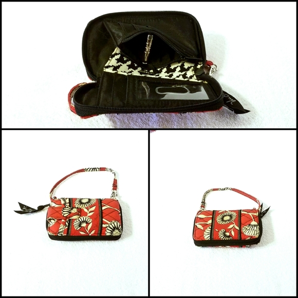 Vera Bradley Deco Daisy Hipster & Wristlet Set - Picture 6 of 7